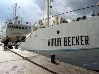 Im Hafen von Greifswald